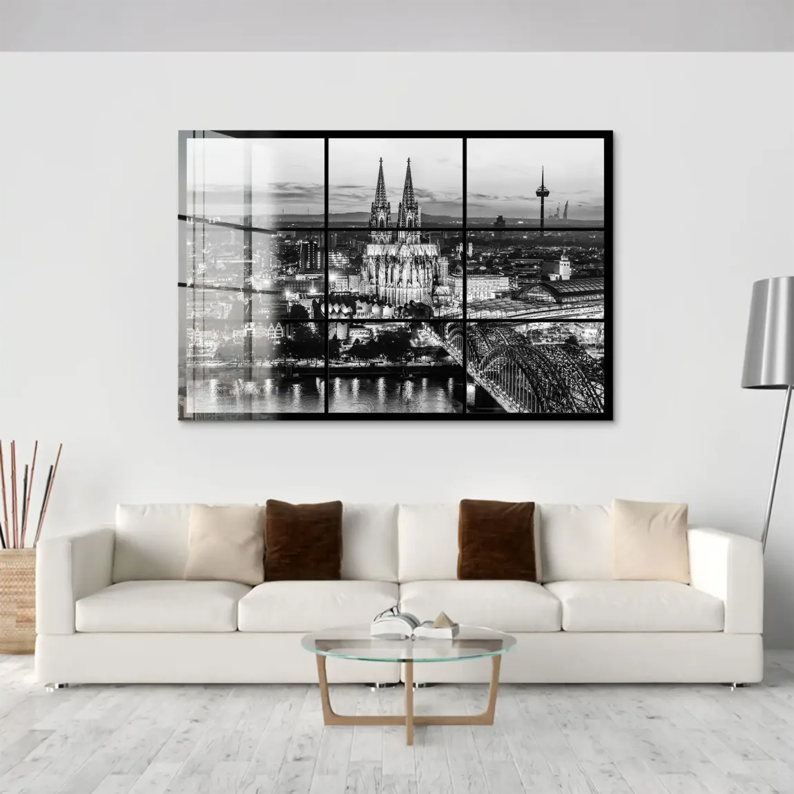 Köln Noir View Acrylglas Bild