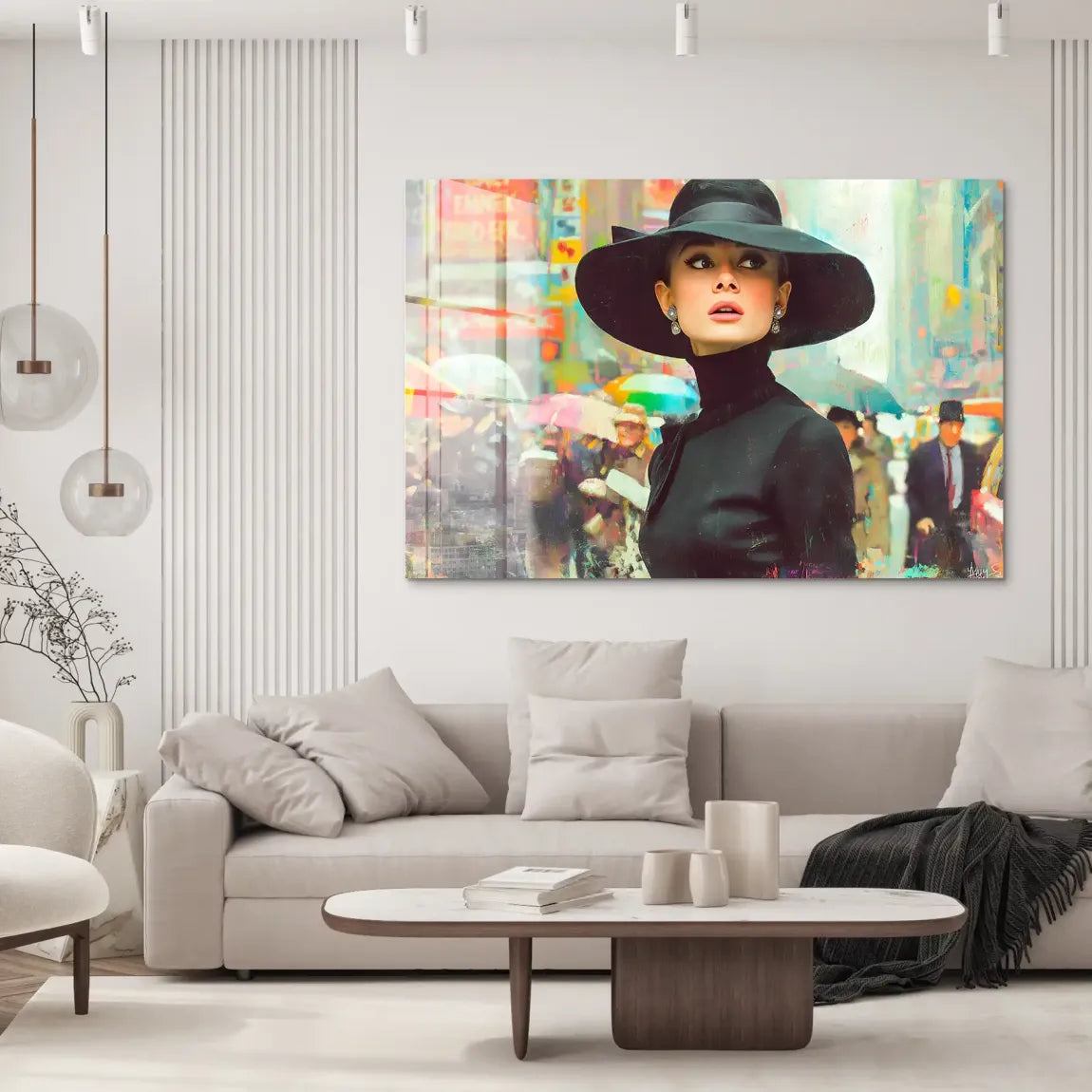 Audrey in New York Nr.2 Acrylglas Bild INGALERIE