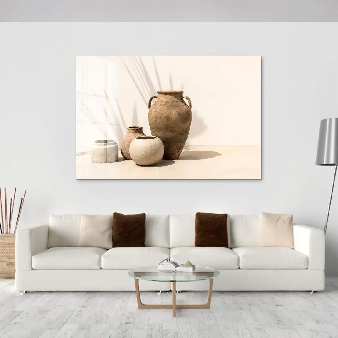Boho Vasen Acrylglas Bild