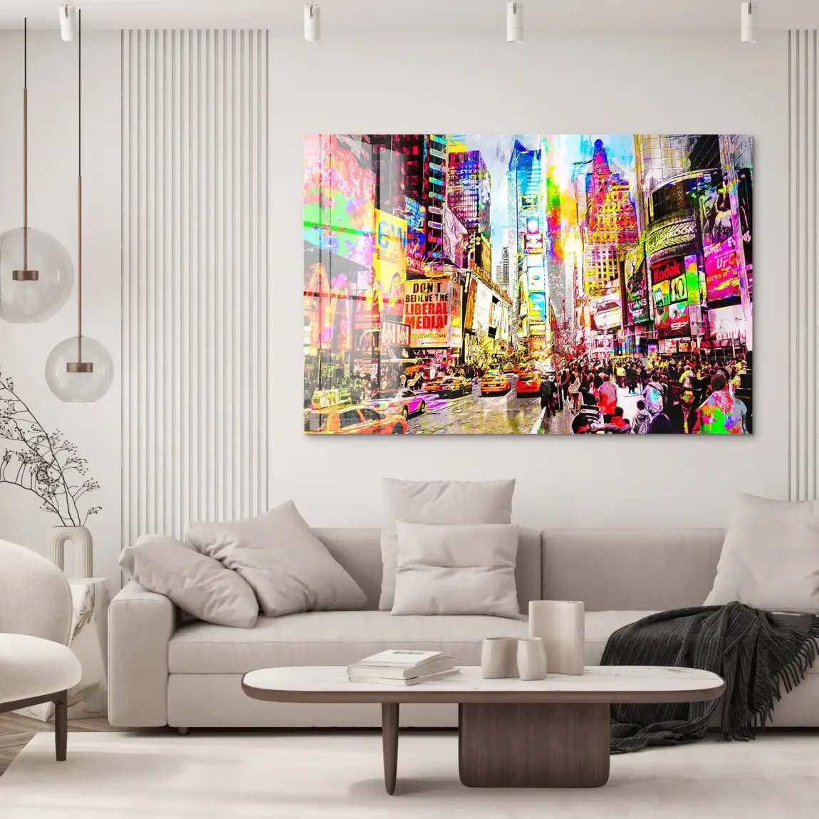 New York Abstrakt Acrylglas Bild INGALERIE