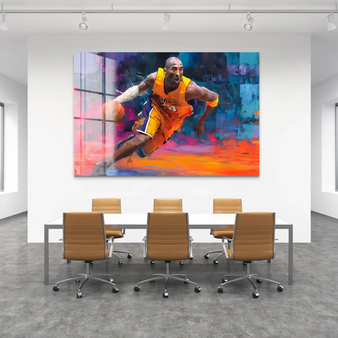 Kobe Abstrakt Acrylglas Bild INGALERIE