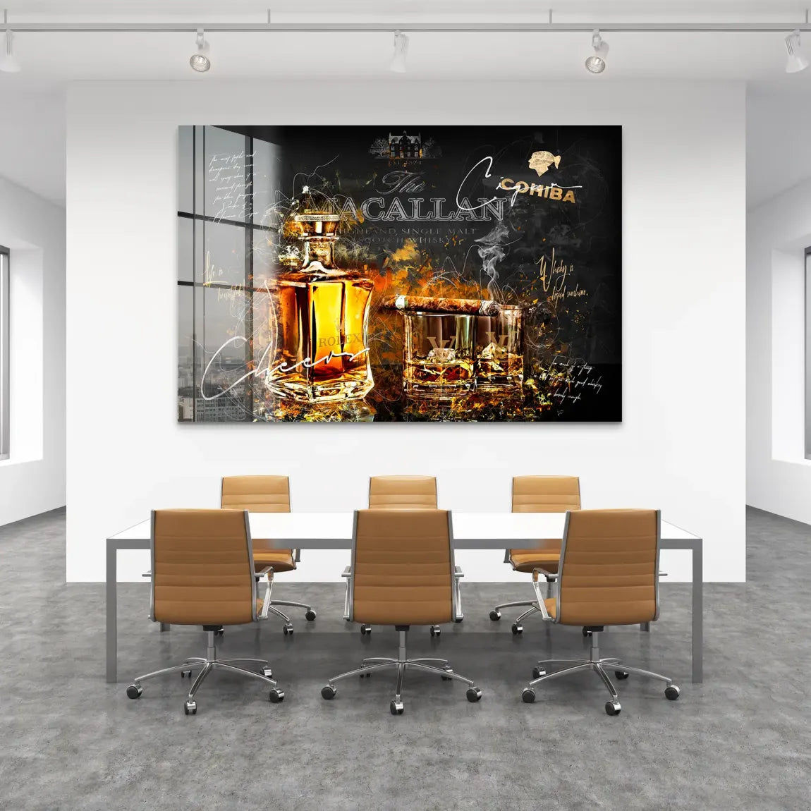Whisky Lifestyle Art Acrylglas Bild INGALERIE