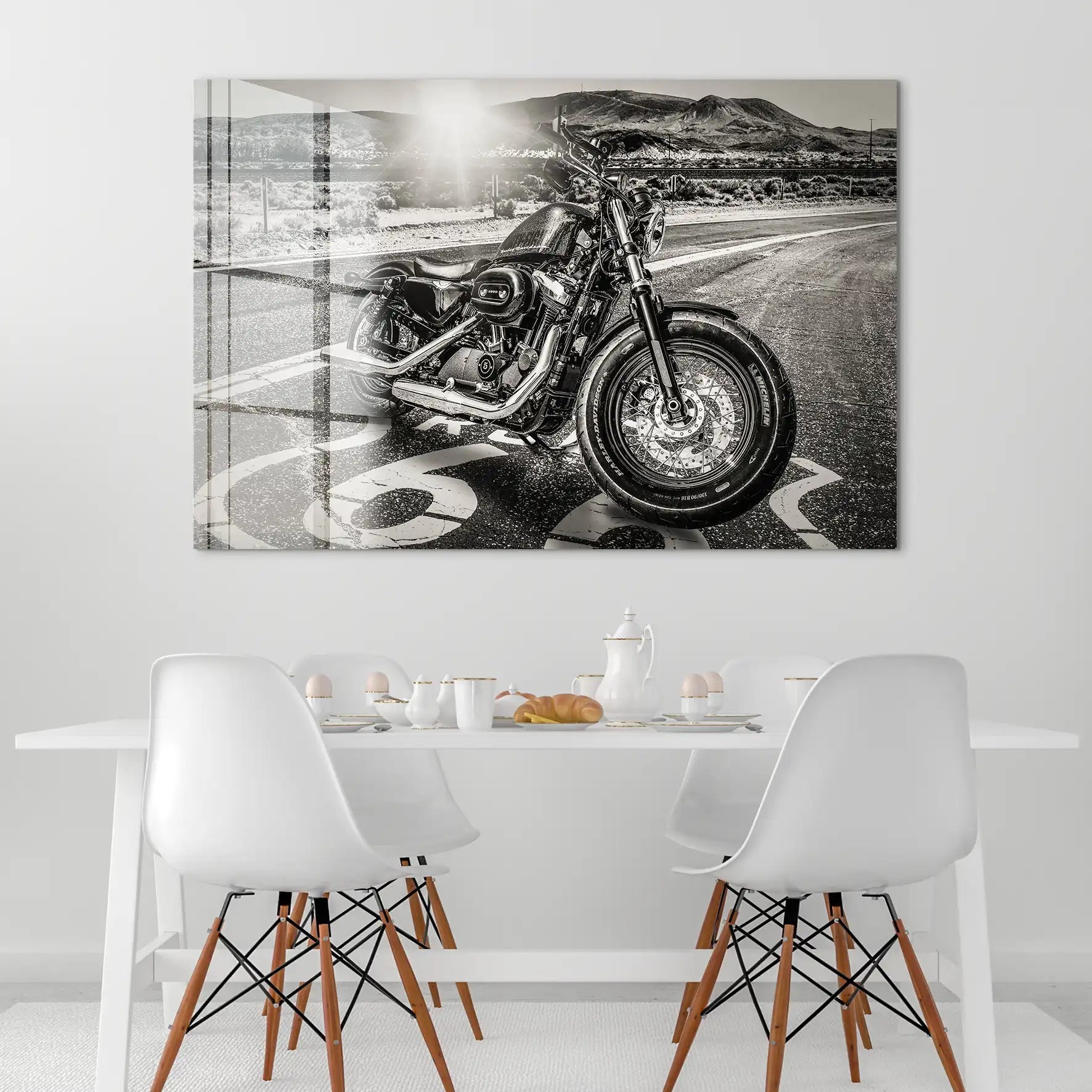 Route Heritage Edition – Harley Acrylglasbild INGALERIE