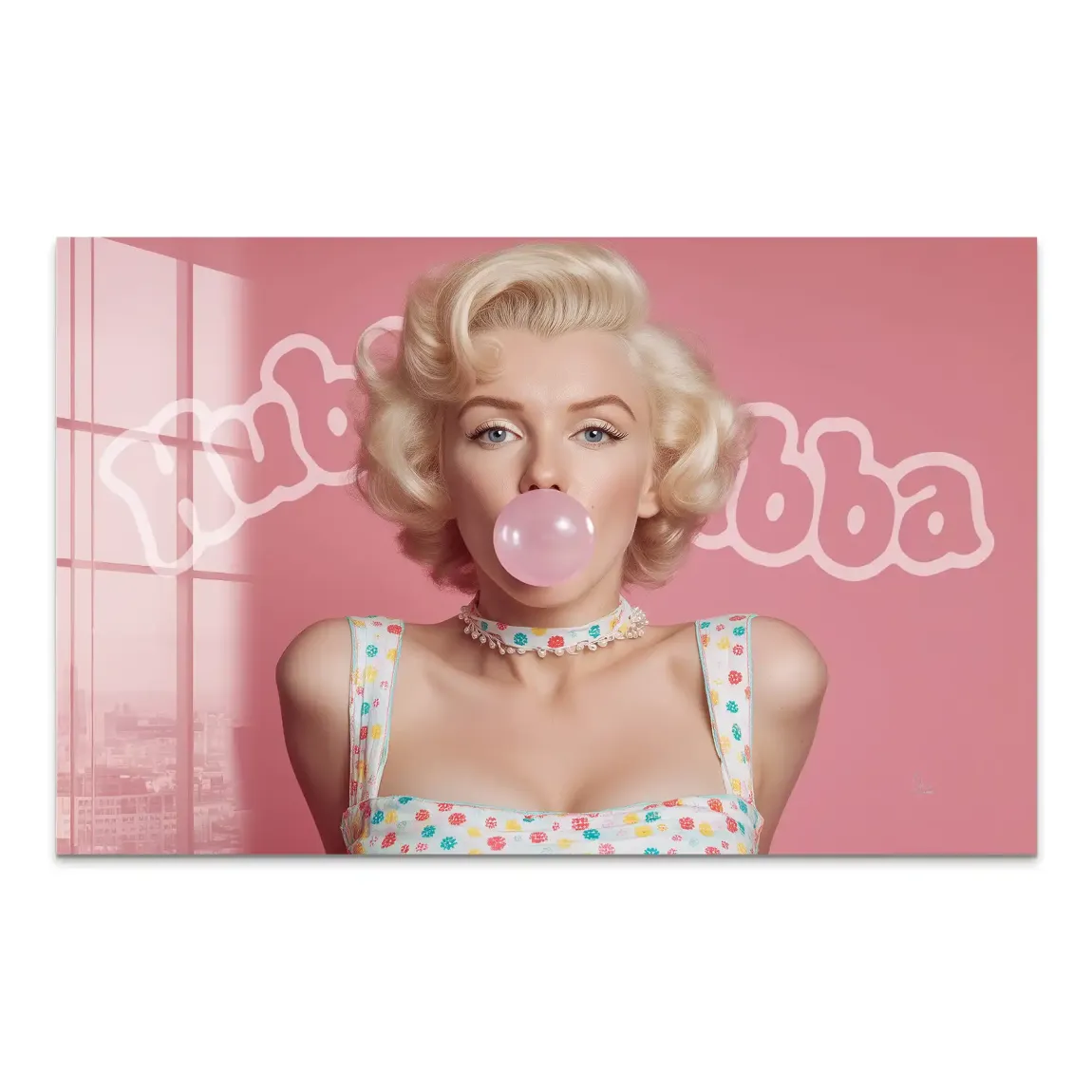 Marilyn Monroe Hubba Glam Acrylglas Bild