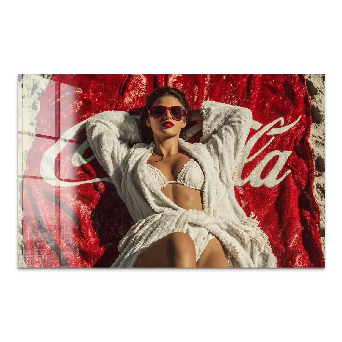 Coca Beach Dream Acrylglas Bild