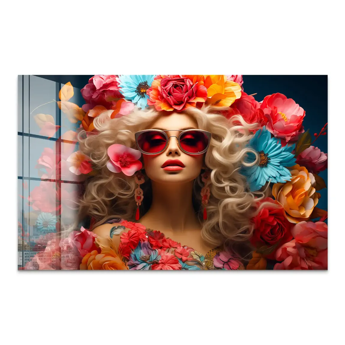 Flower Queen Acrylglas Bild