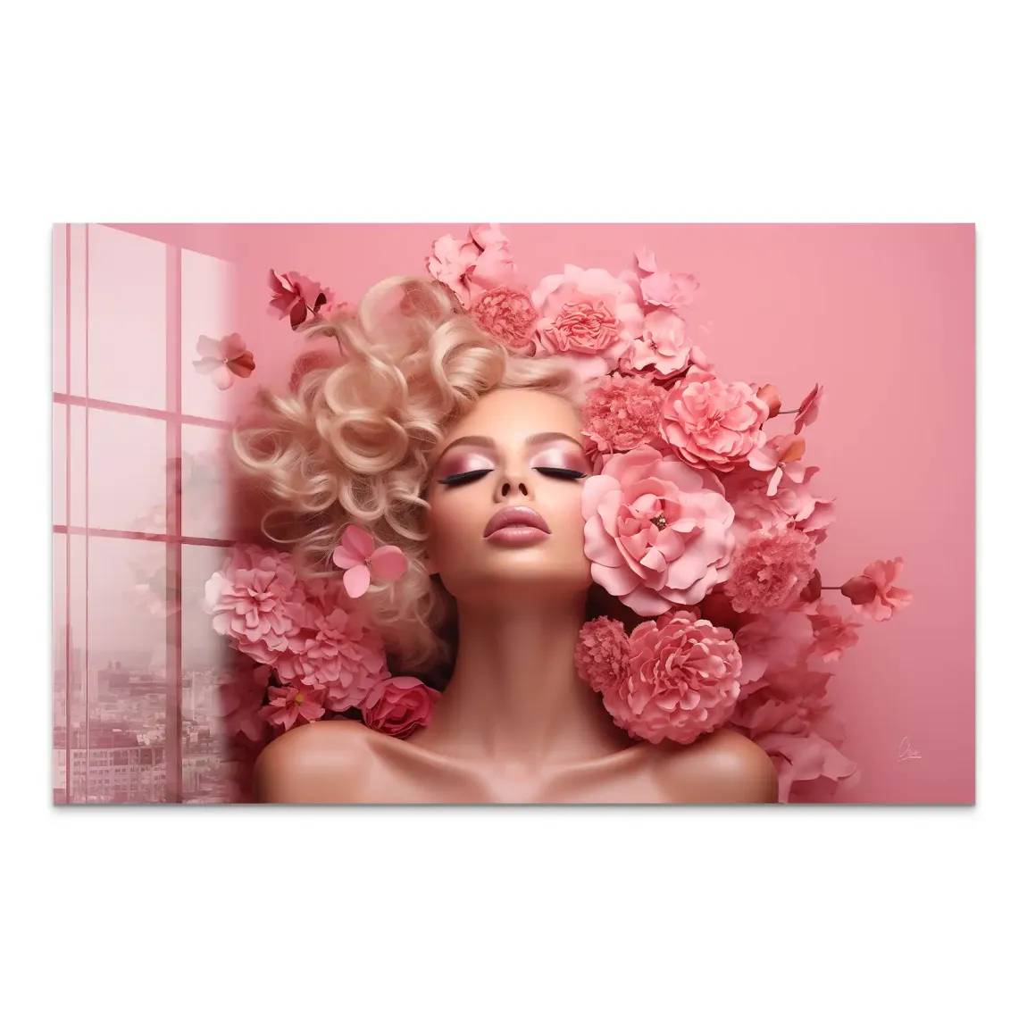 Pink Dream Acrylglas Bild