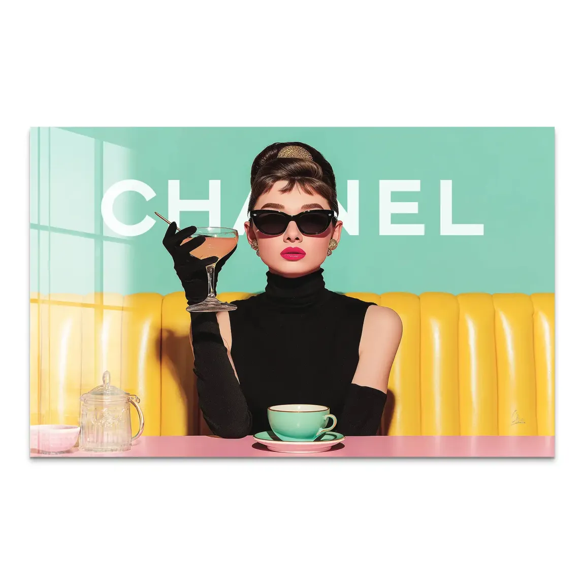 Audrey Hepburn de Luxe Acrylglas Bild