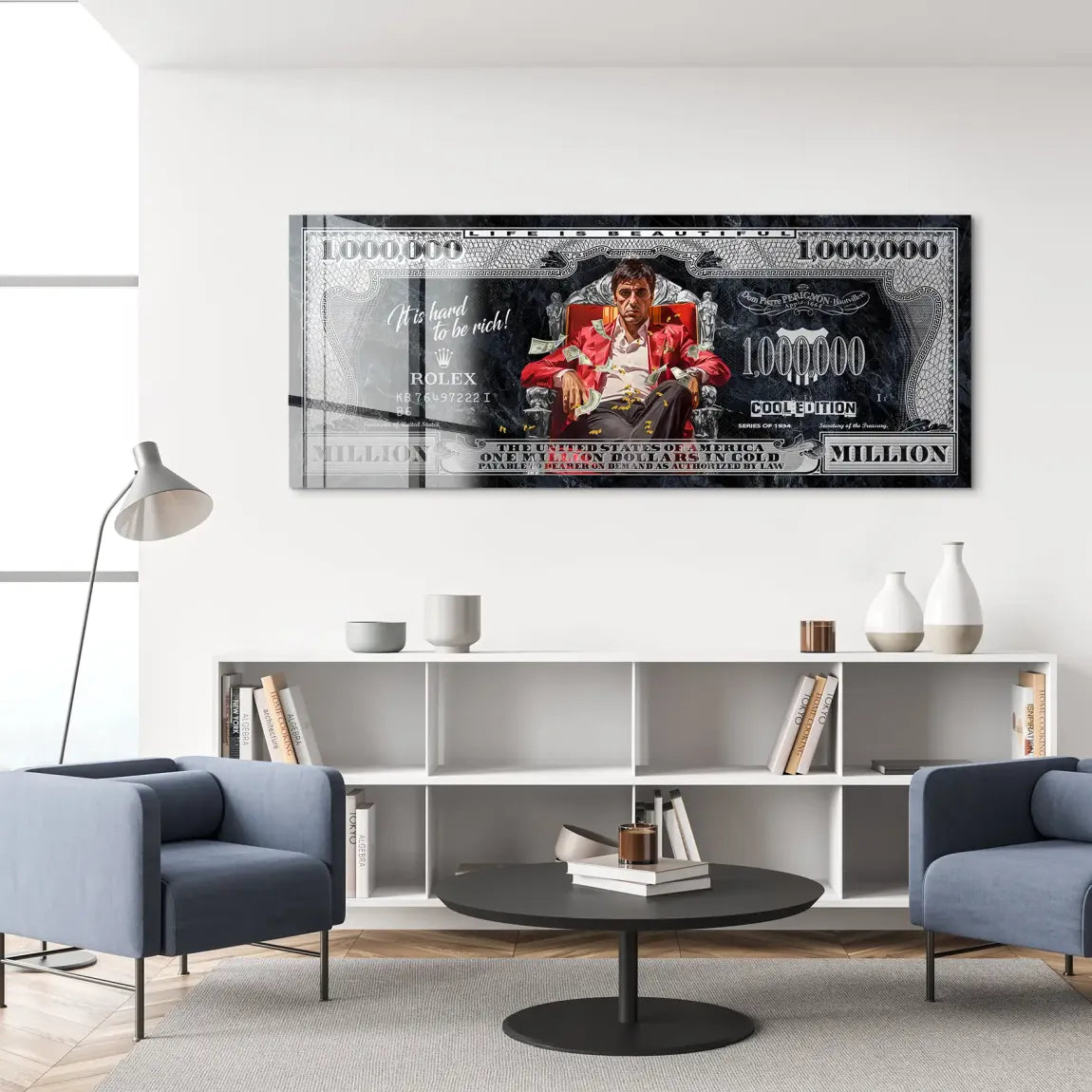 Scarface Million Dollar Prestige Acrylglas Bild