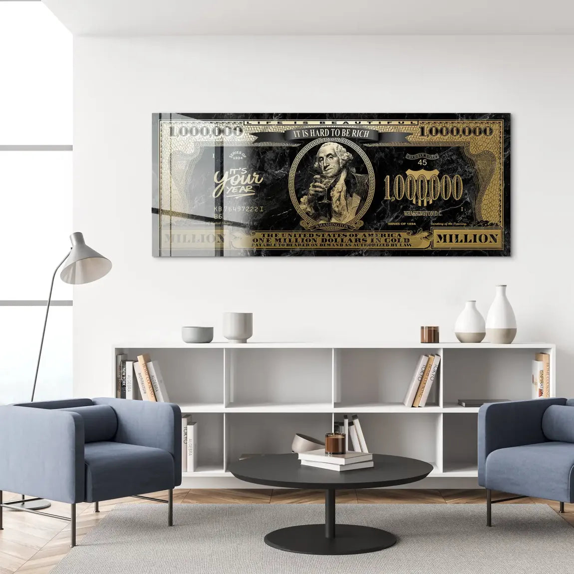 Million Vision George Washington Acrylglas Bild