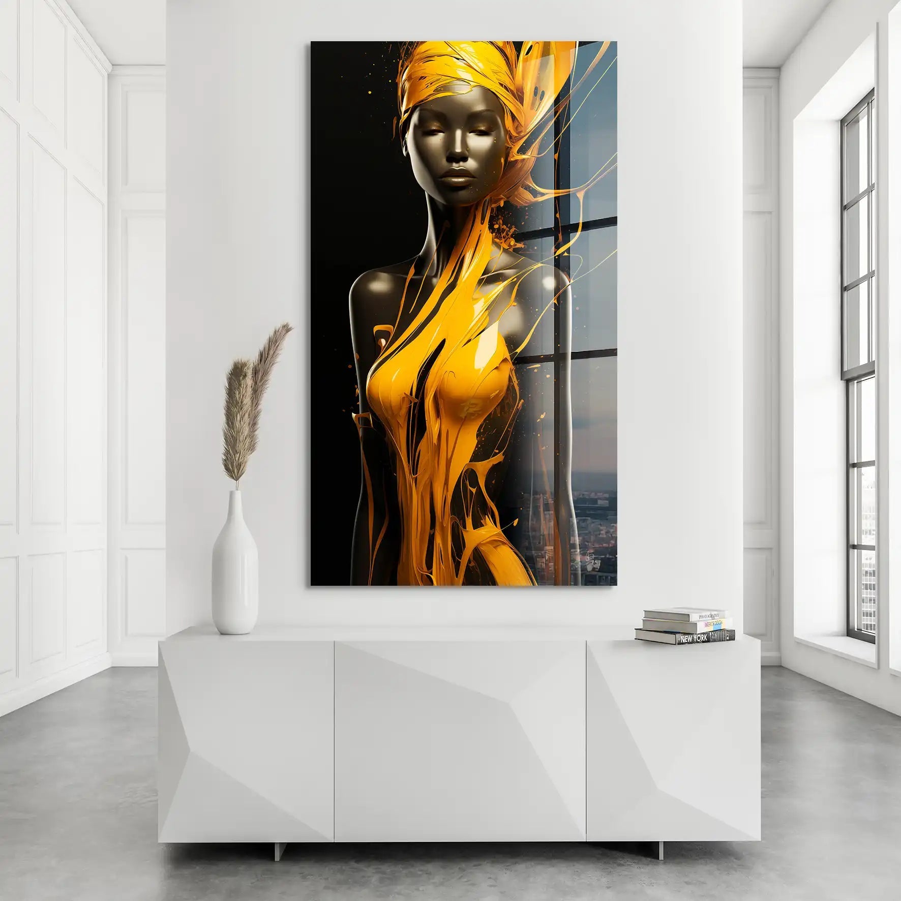 Black Splash Acrylglas Bild INGALERiE