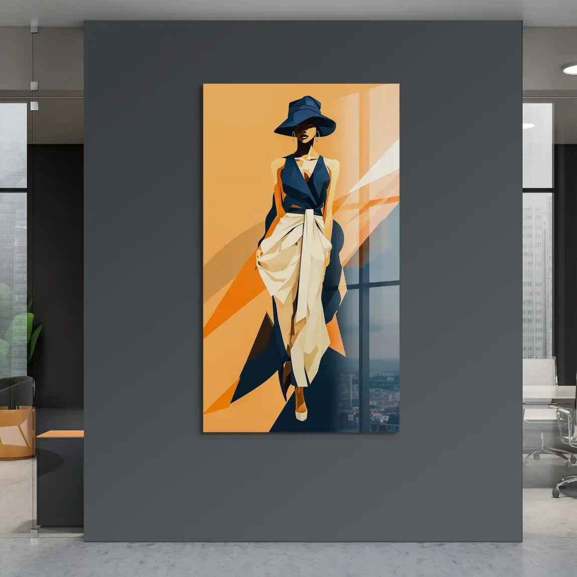 Midnight Elegance Acrylglas Bild INGALERiE
