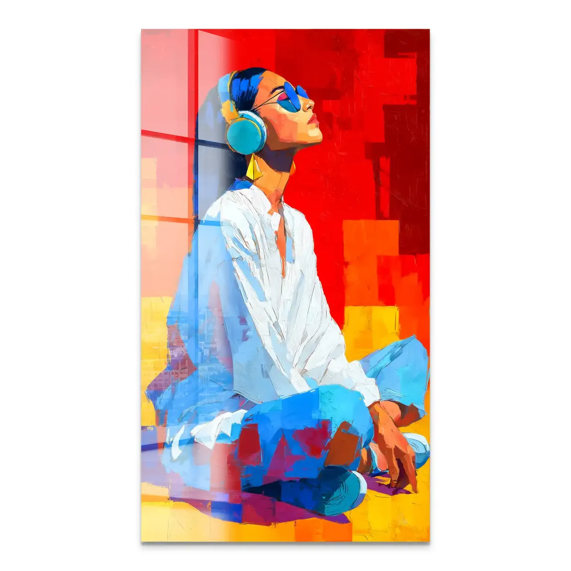 Feel the Sound Acrylglas Bild