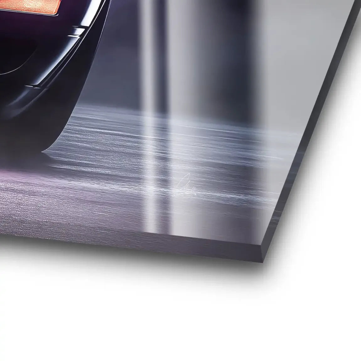 VW Golf Old School Acrylglas Bild