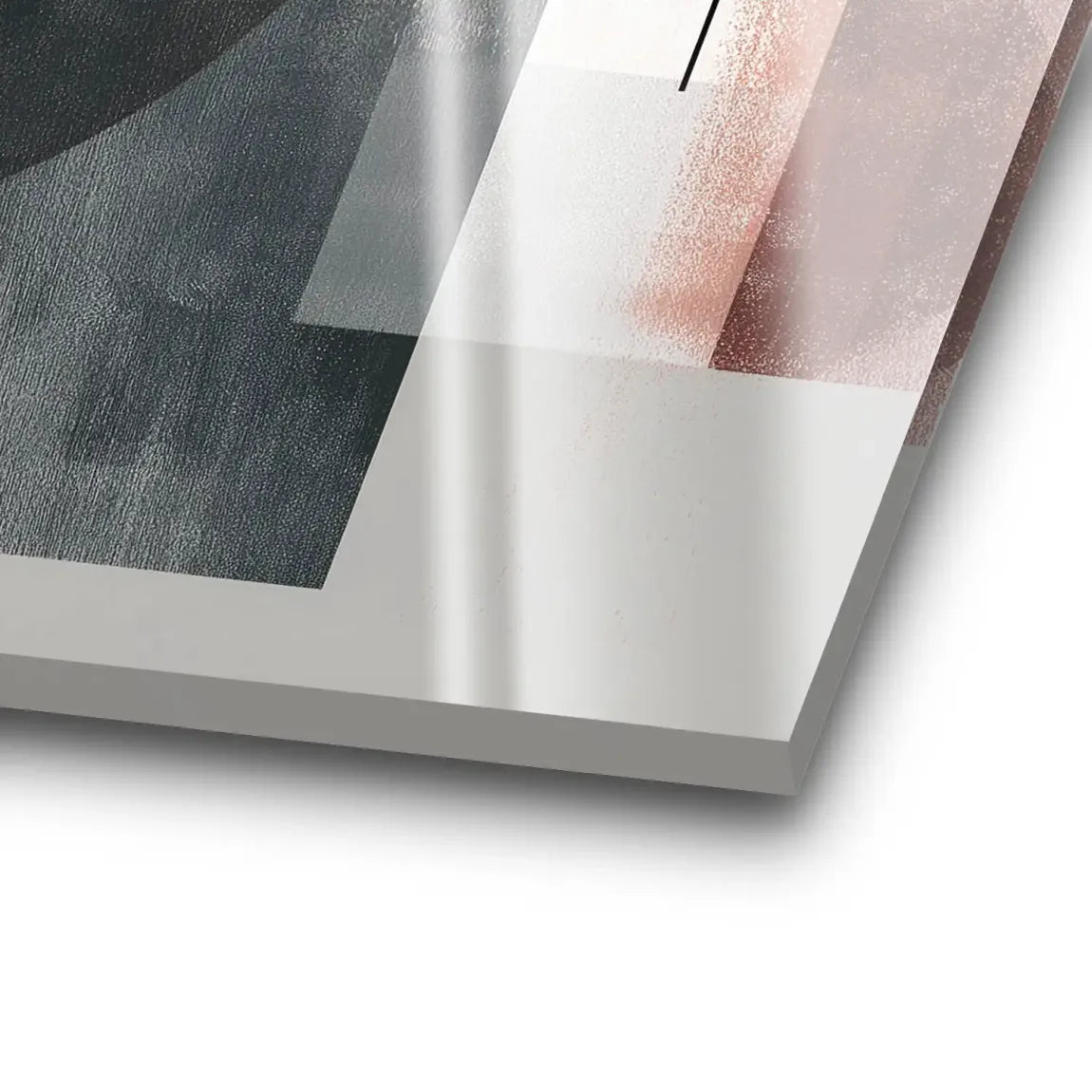 Abstrakte Geometrie Acrylglas Bild