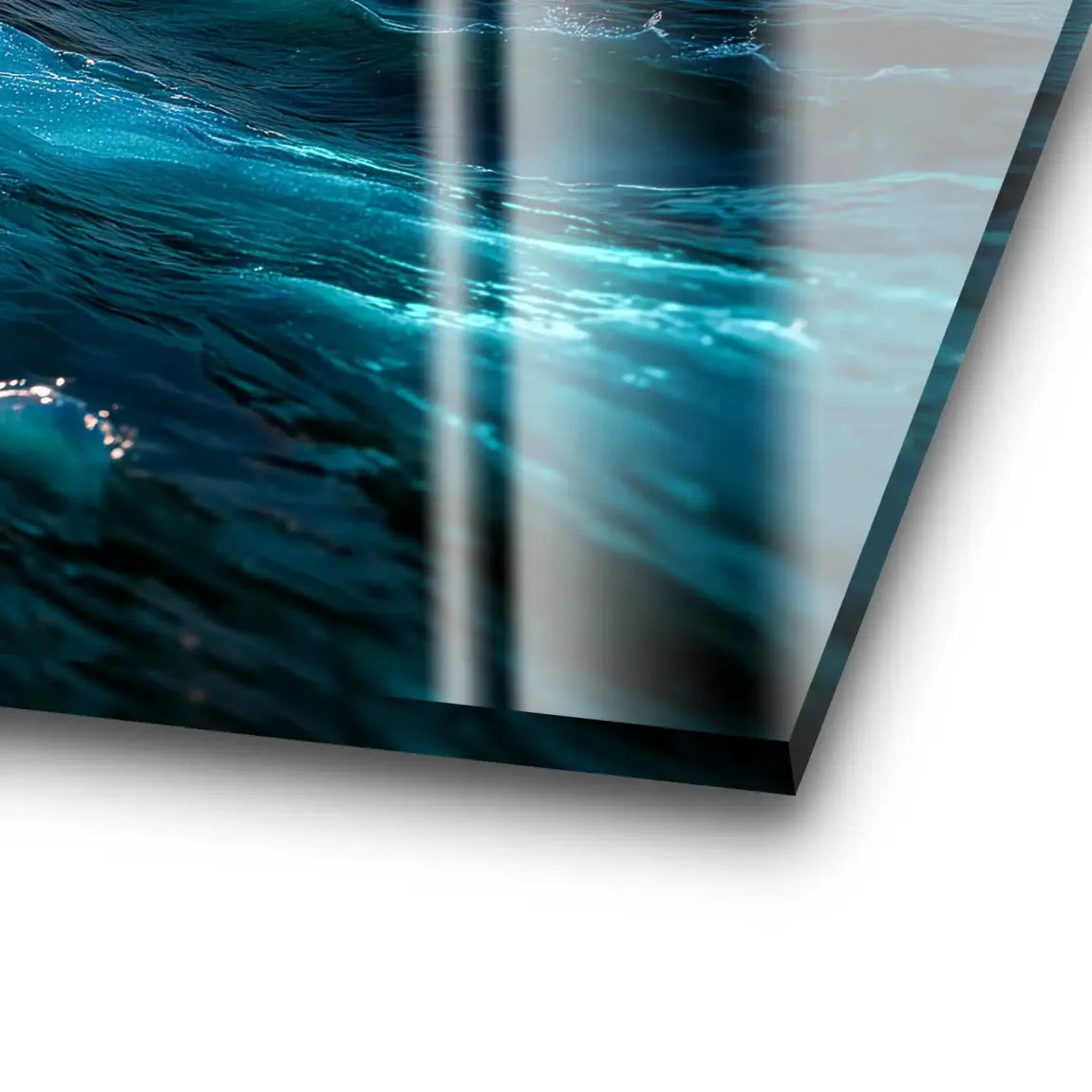 Wildes Meer Acrylglas Bild