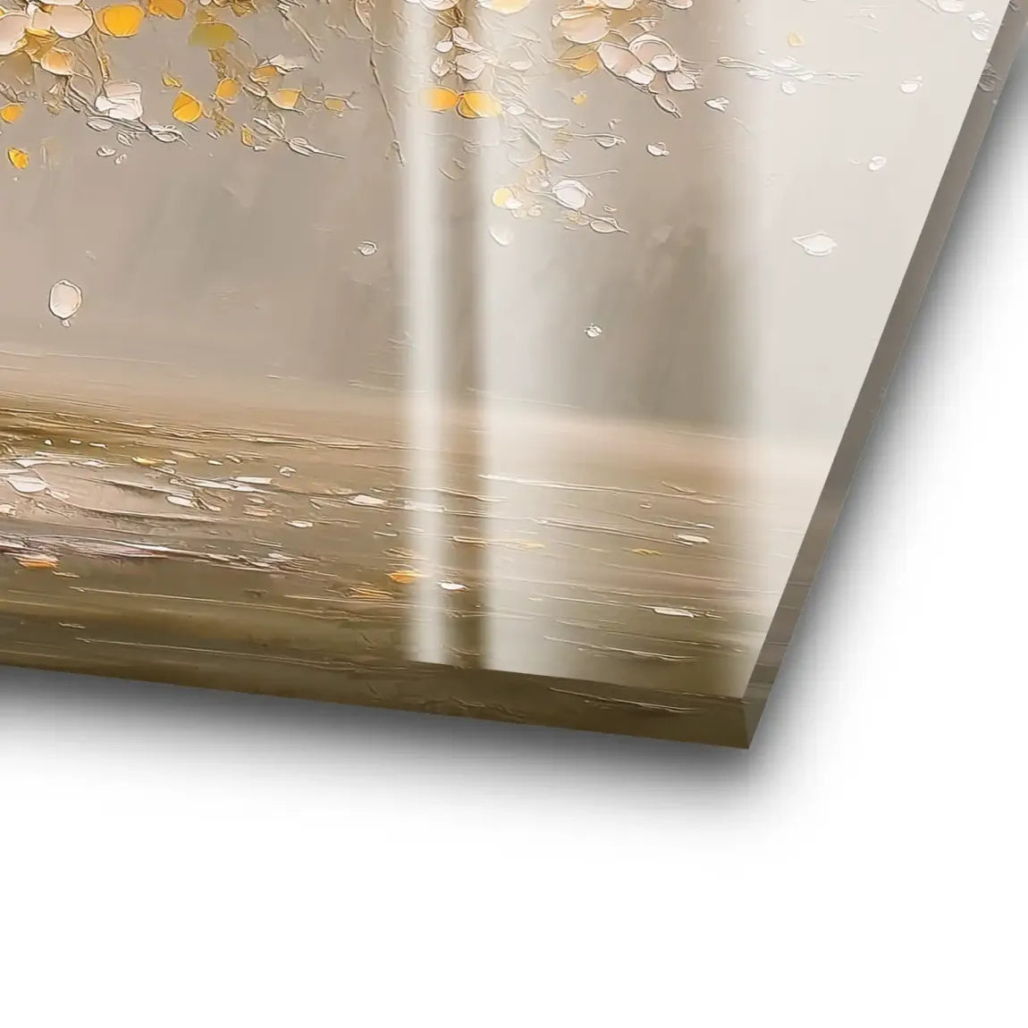 Golden Tree Art Acrylglas Bild