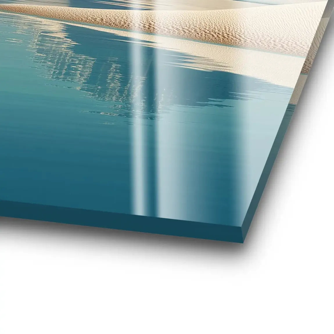 Desert Silence Acrylglas Bild