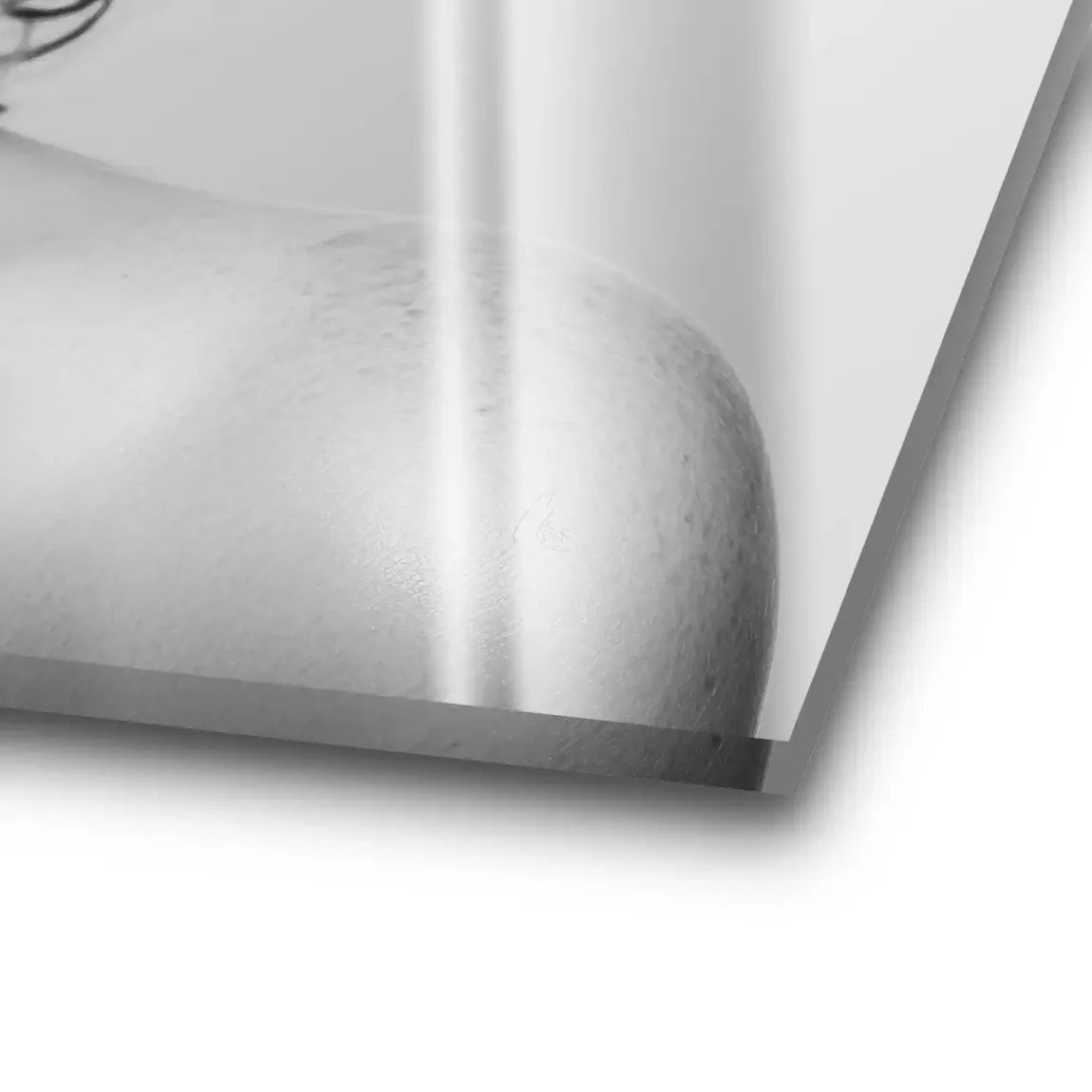 Marilyn Silent Secret Black Acrylglas Bild