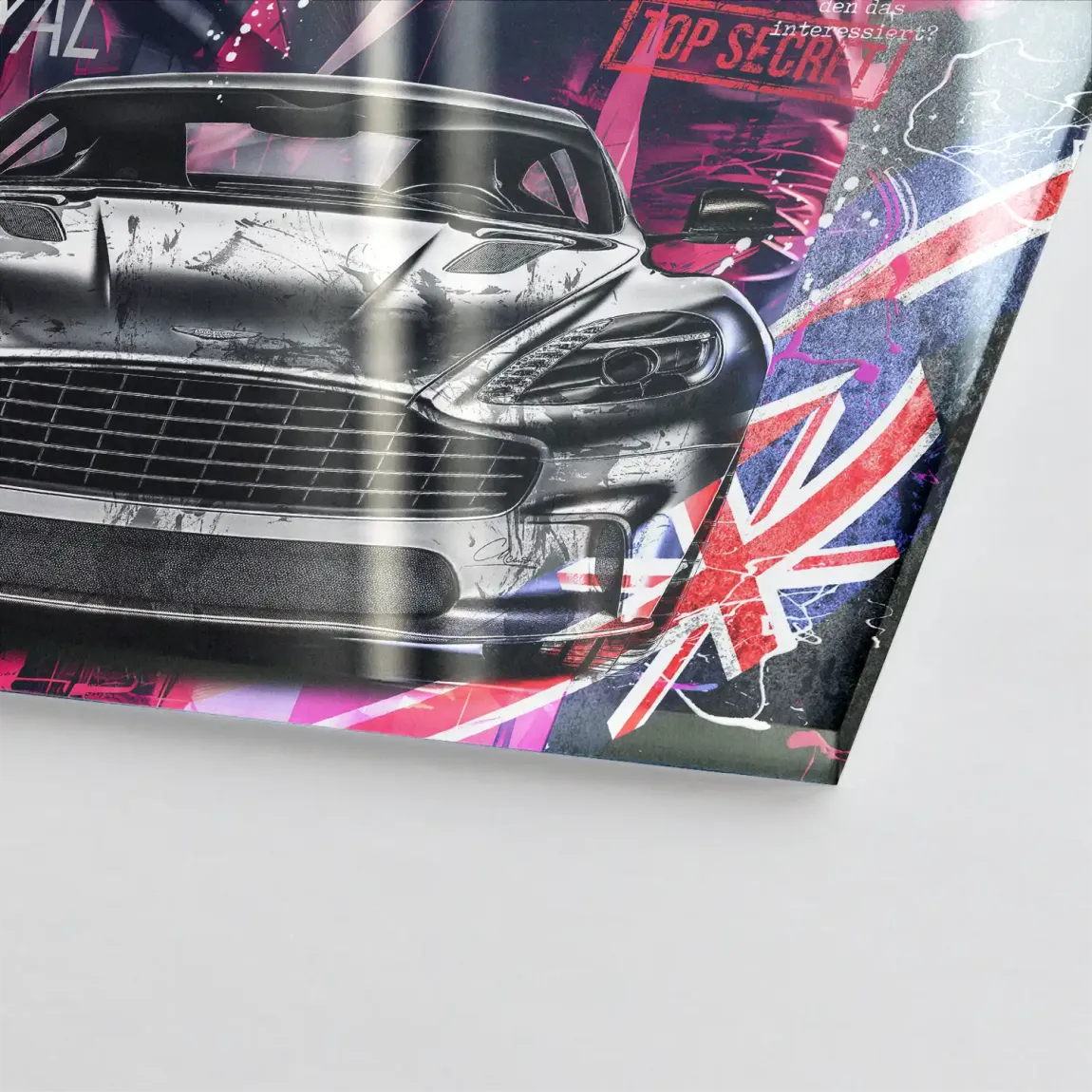James Bond Royale Martini Acrylglasbild