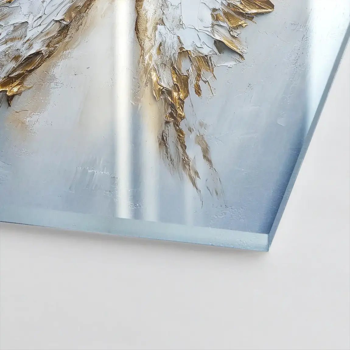 Schmetterling Gold Style Acrylglasbild INGALERIE