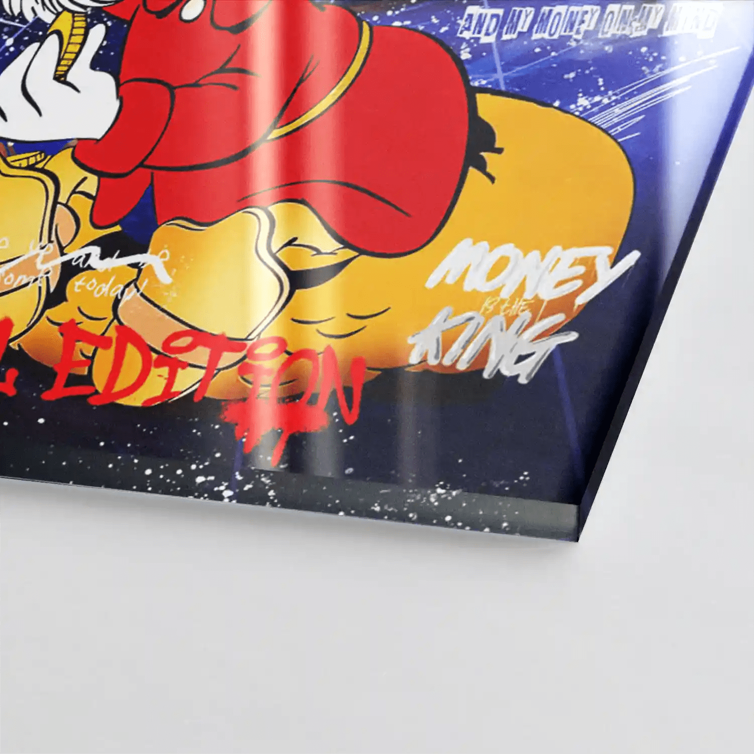 Dagobert Time Is Money Nr.2 Acrylglas Bild INGALERIE