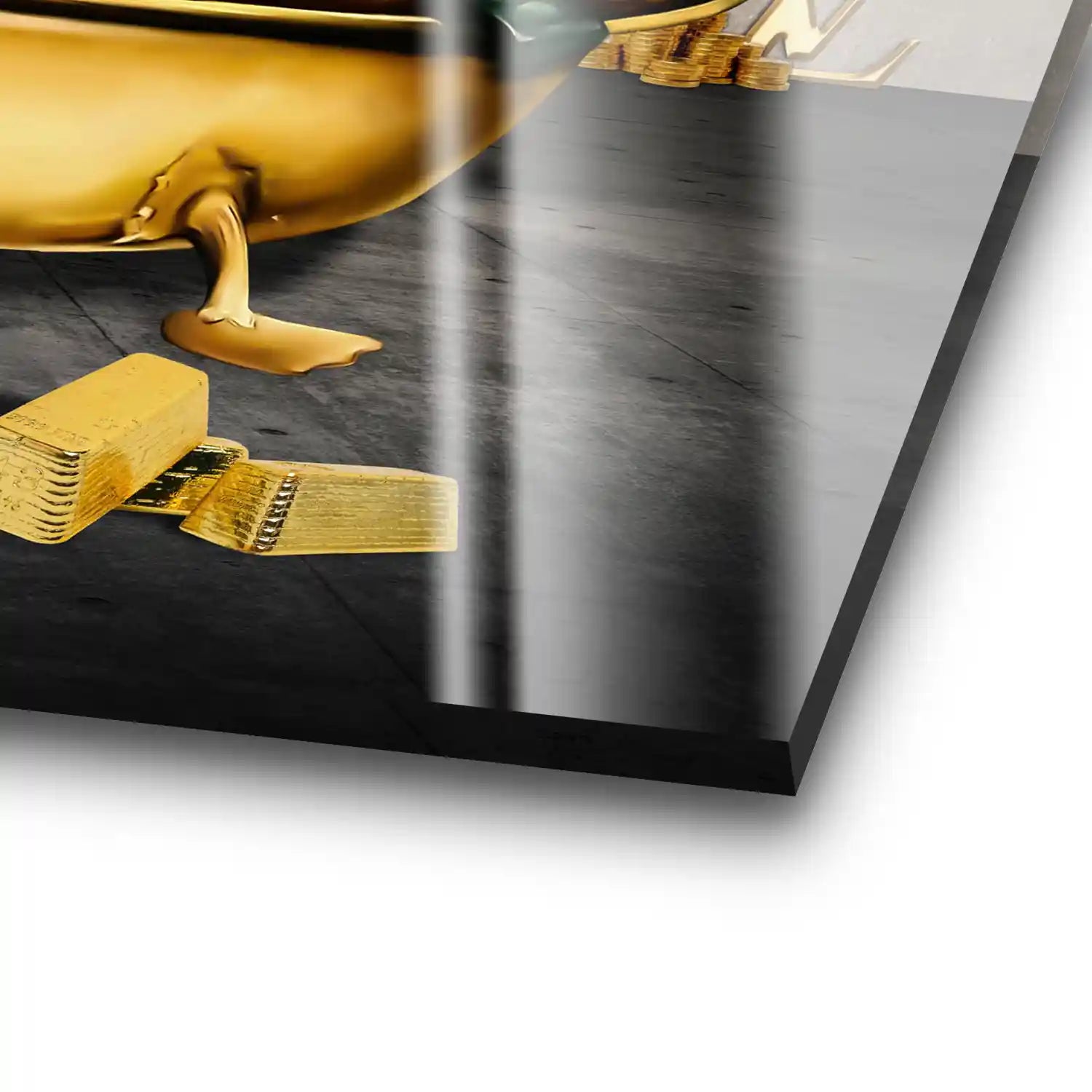 Duffy u. Dagobert Pop Art Acrylglas Bild INGALERIE