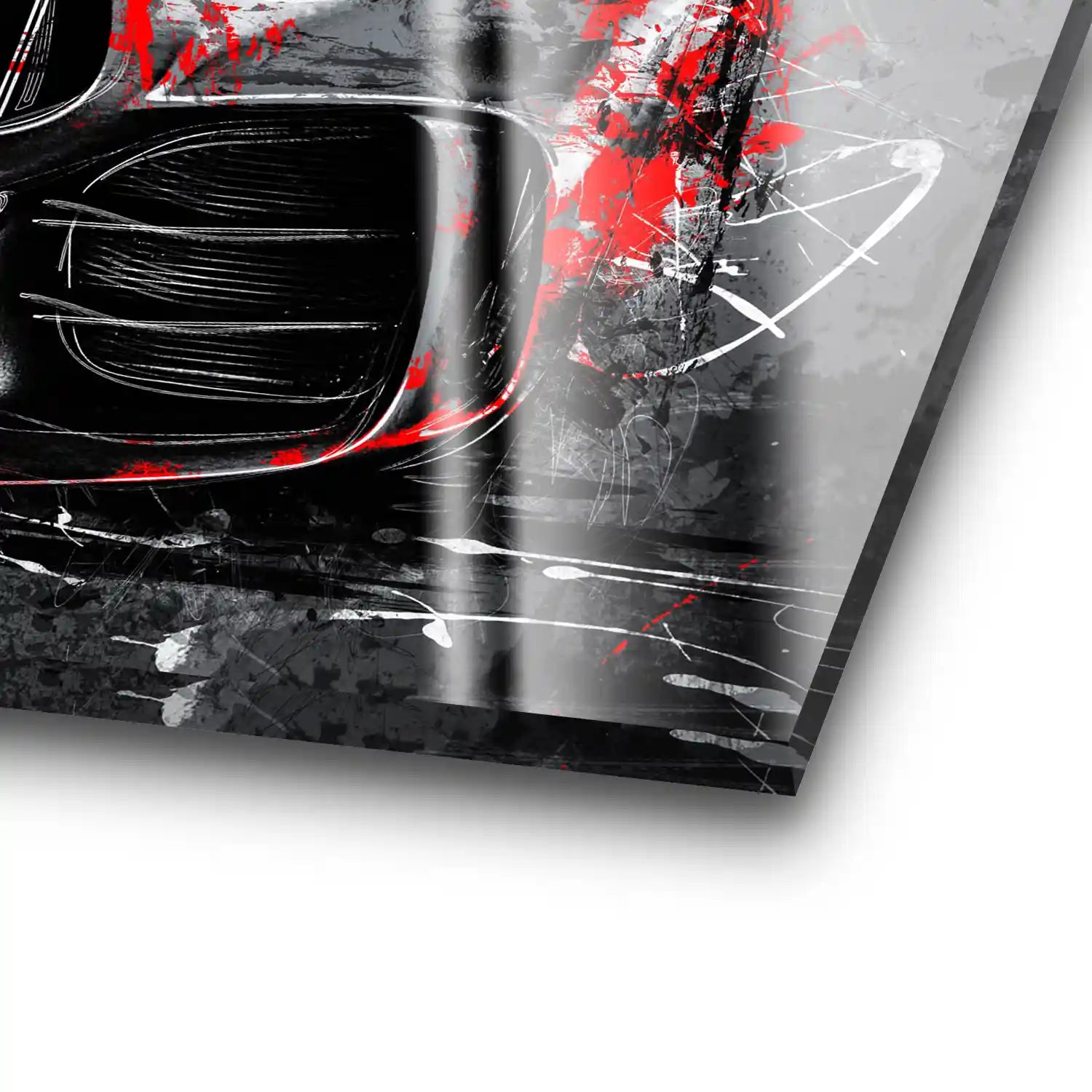 Mercedes AMG GT Abstrakt Style Acrylglas Bild INGALERIE