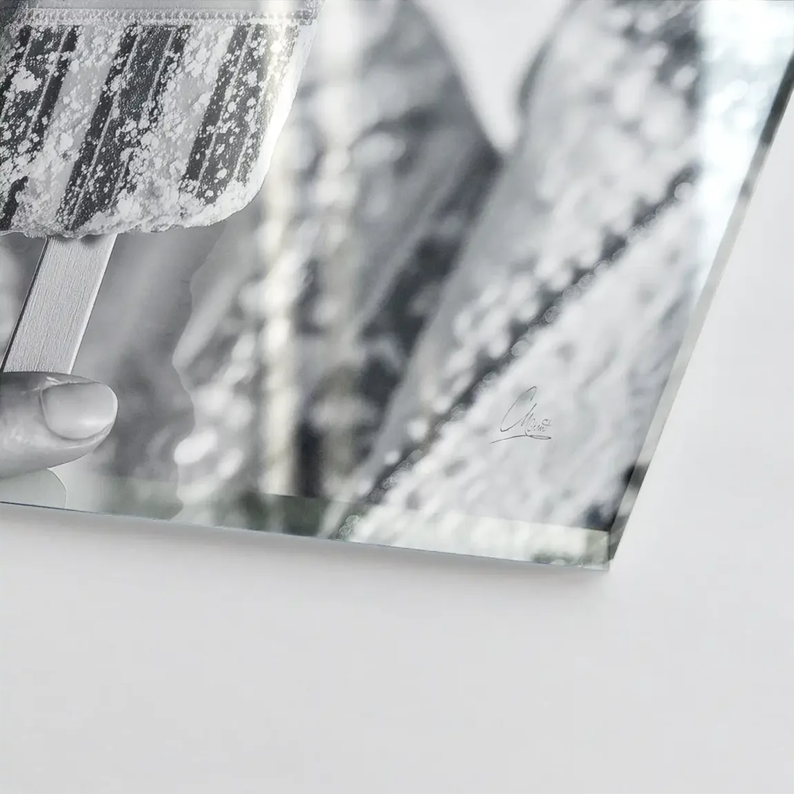Gucci Ice Noir Acrylglasbild