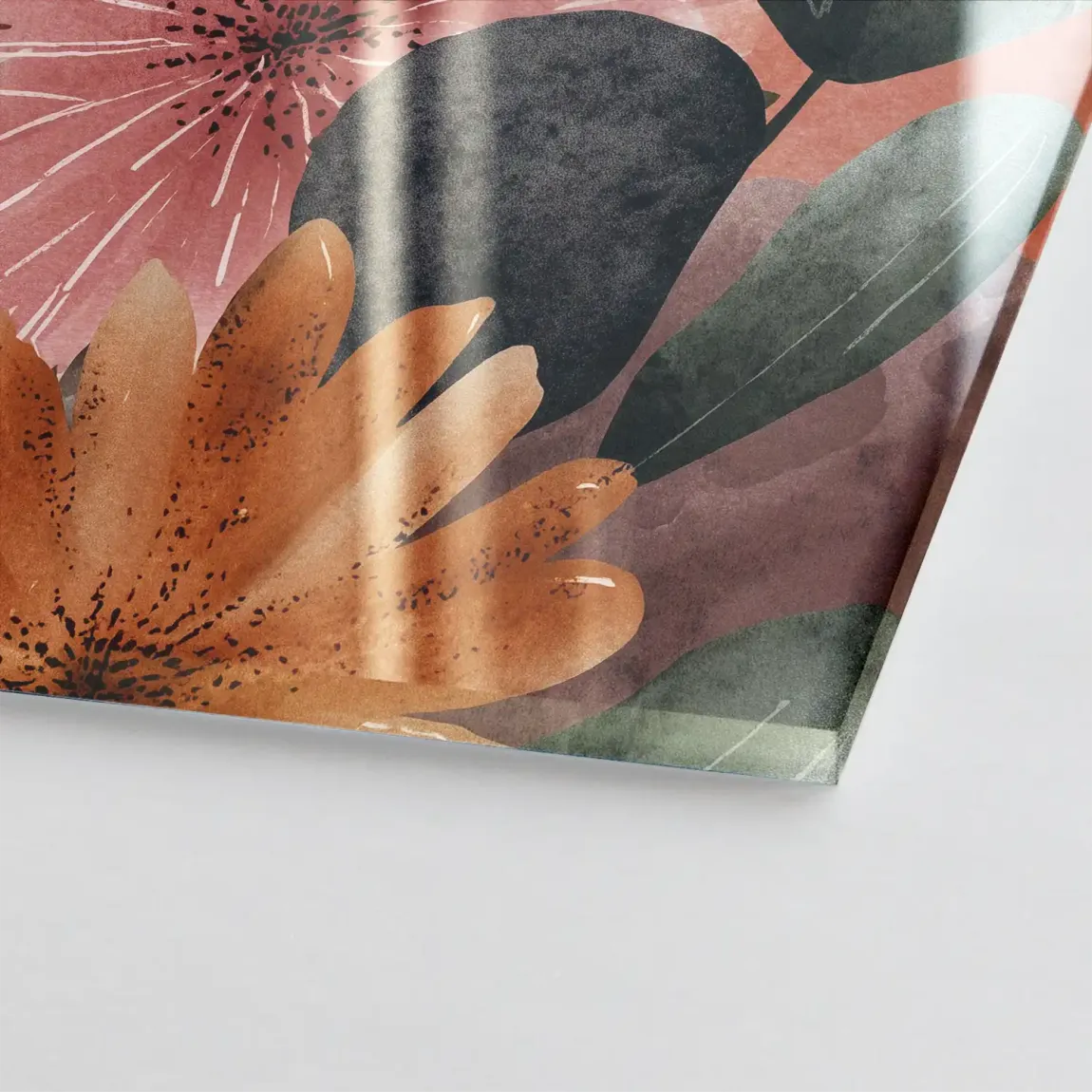 Terracotta Harmony Acrylglasbild