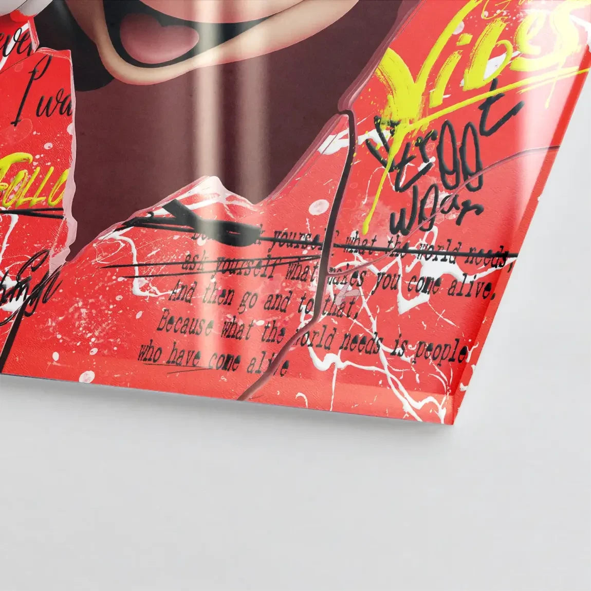 Charming Smile Micky Mouse Acrylglasbild INGALERIE