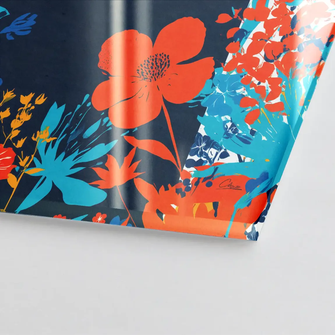 Audrey Hepburn Bloom Edition Acrylglasbild INGALERIE