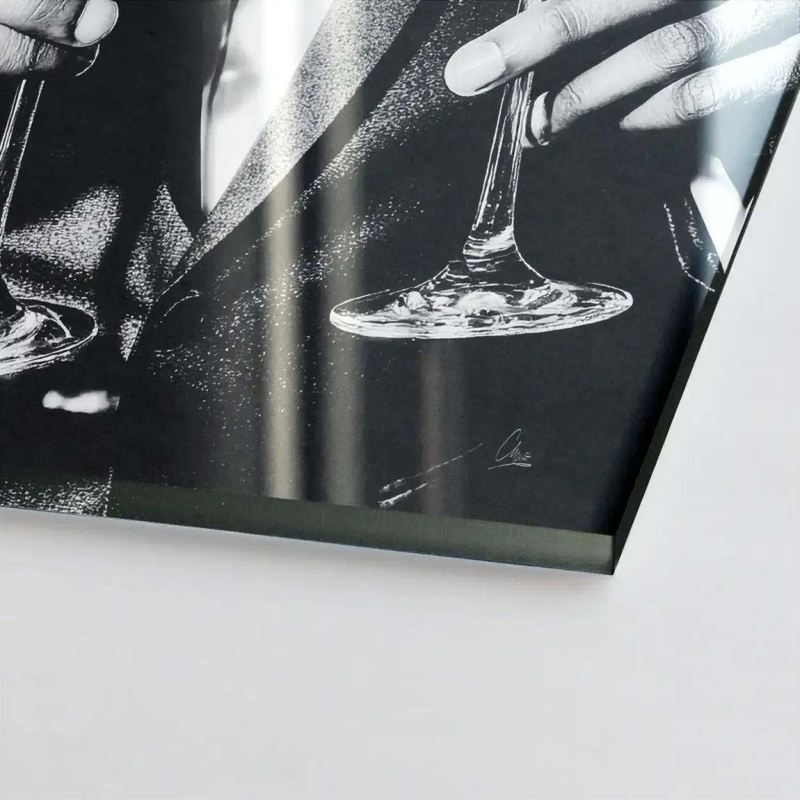 Gentleman Style Acrylglasbild