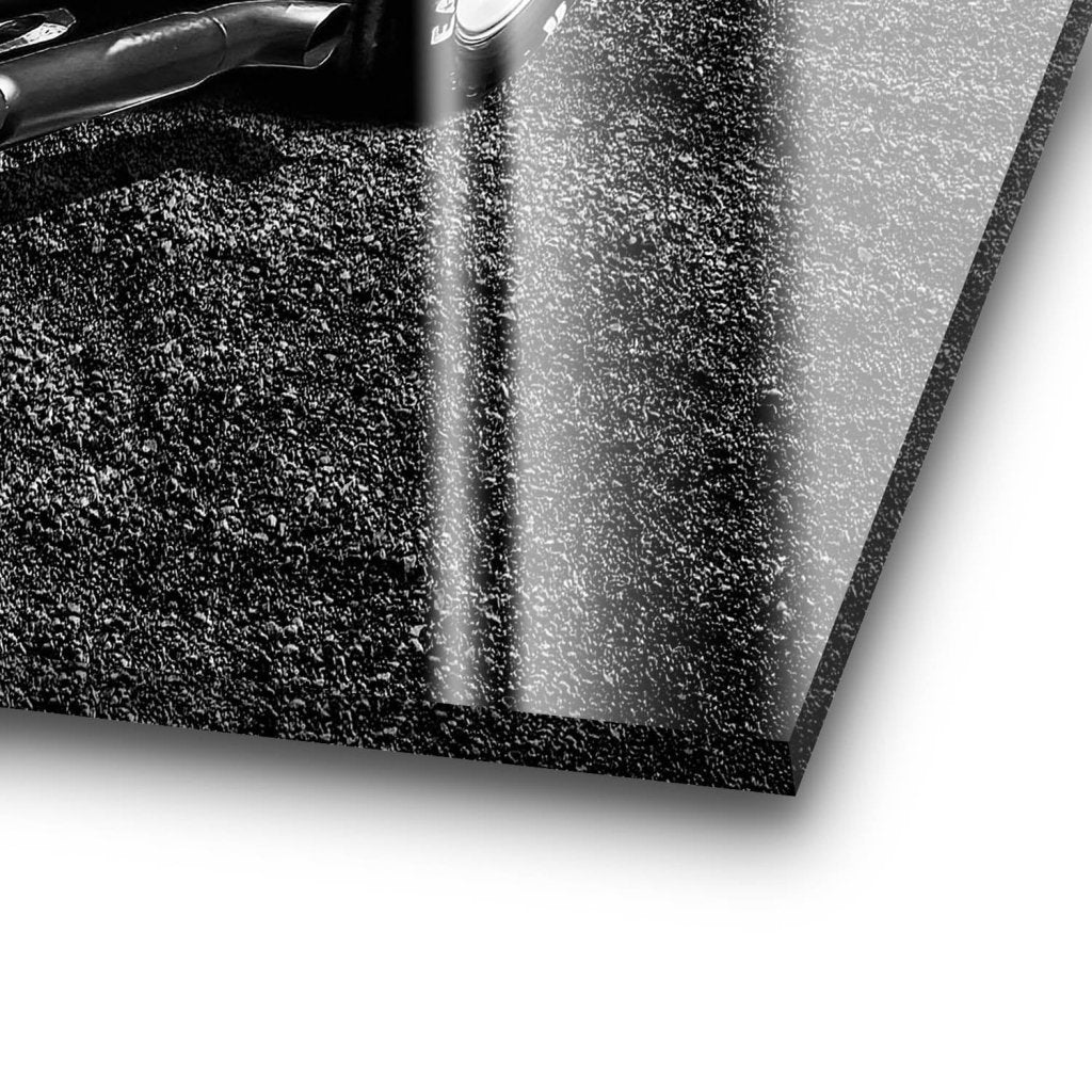 AC Cobra Abstrakt Silver Acrylglas Bild INGALERIE