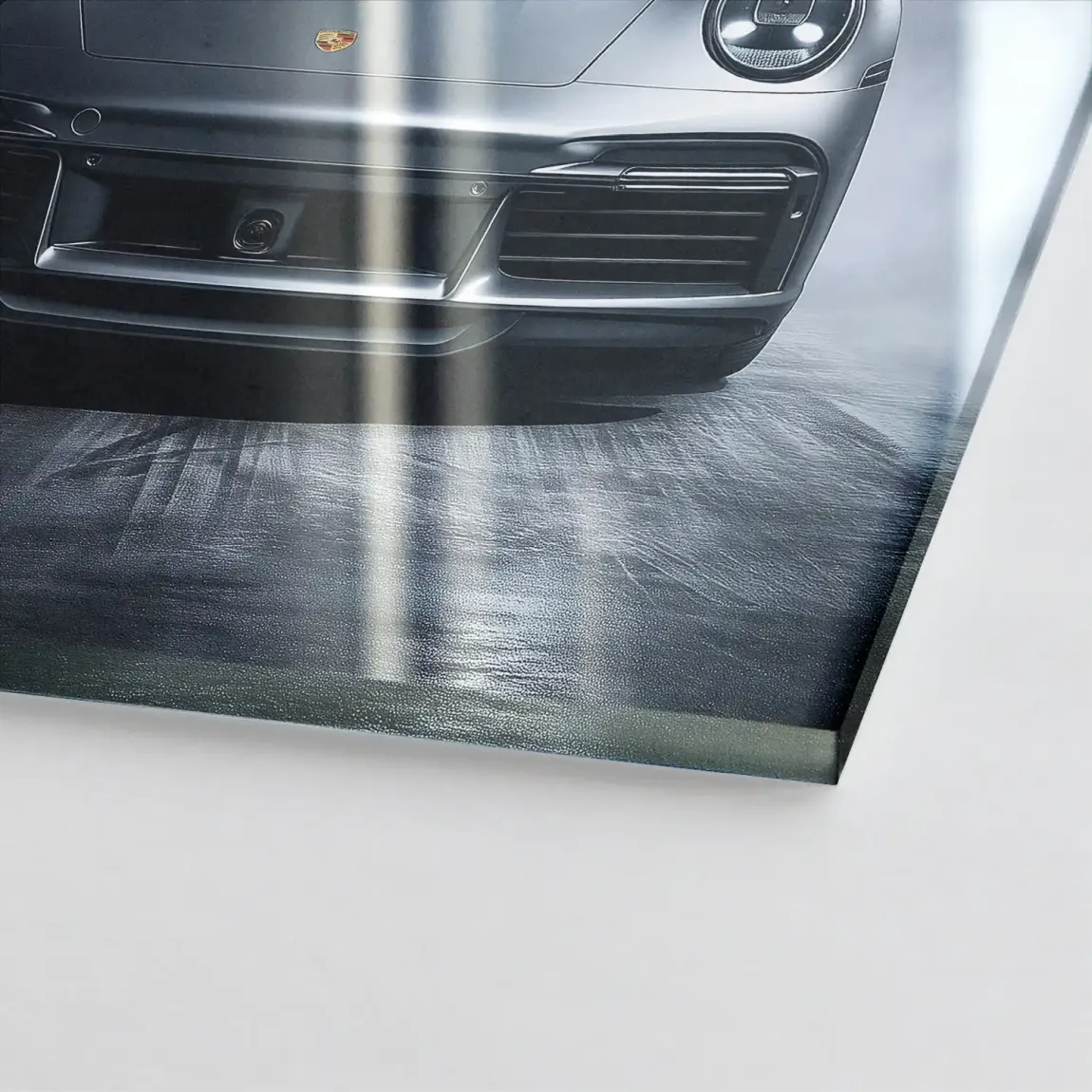 Silver Legend Porsche 911 Acrylglasbild