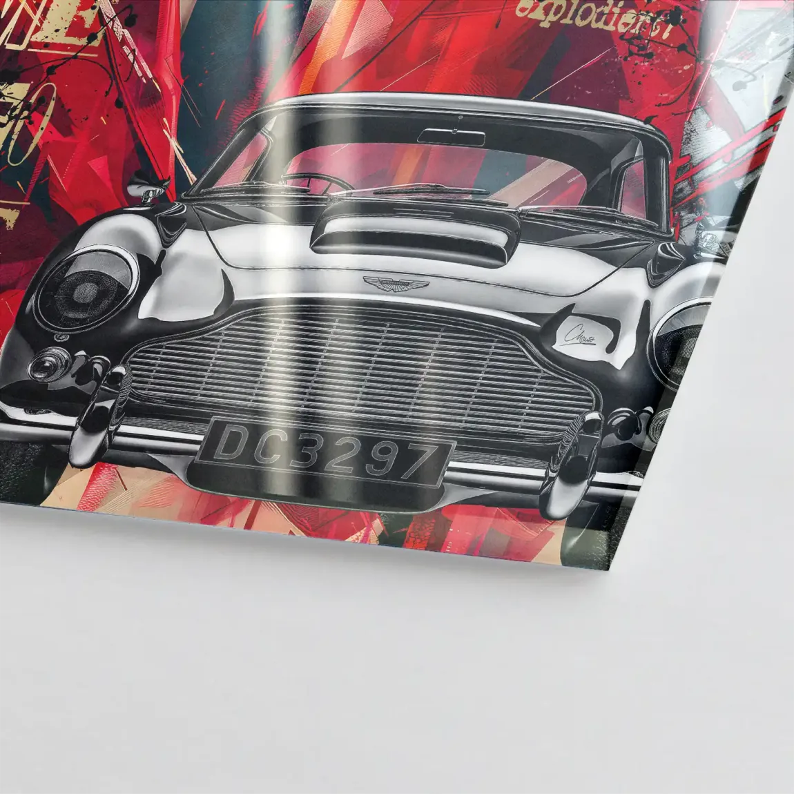 James Bond Vision London Acrylglasbild