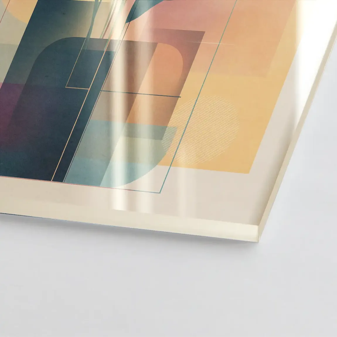 Light Garden Abstrakt Acrylglasbild