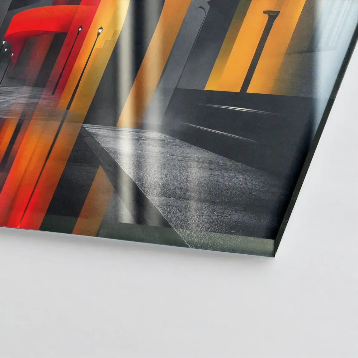 Midnight City Acrylglasbild INGALERIE