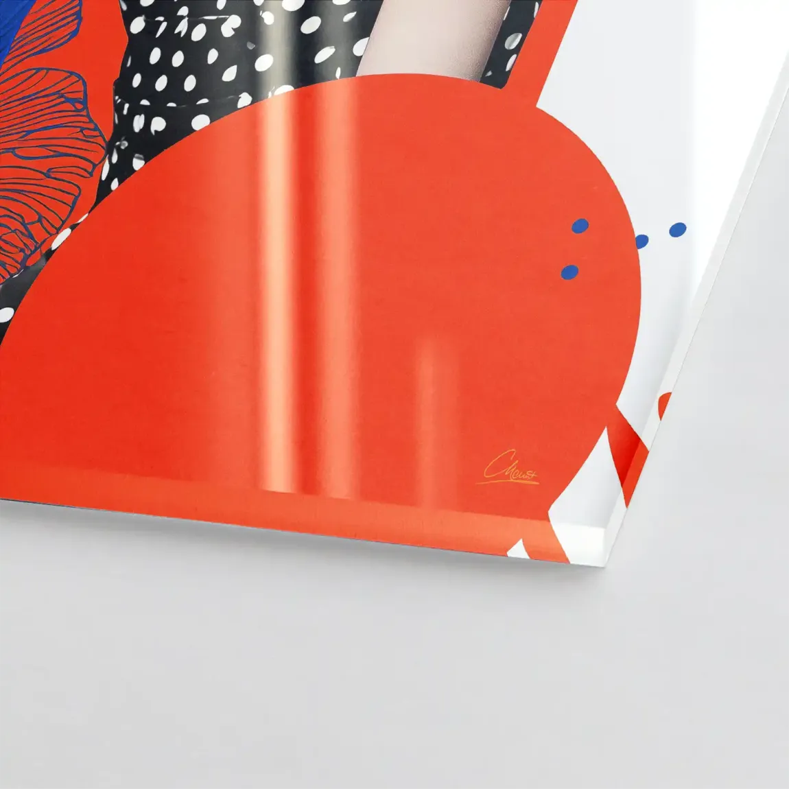 Audrey Hepburn Mod Muse Edition Acrylglasbild INGALERIE