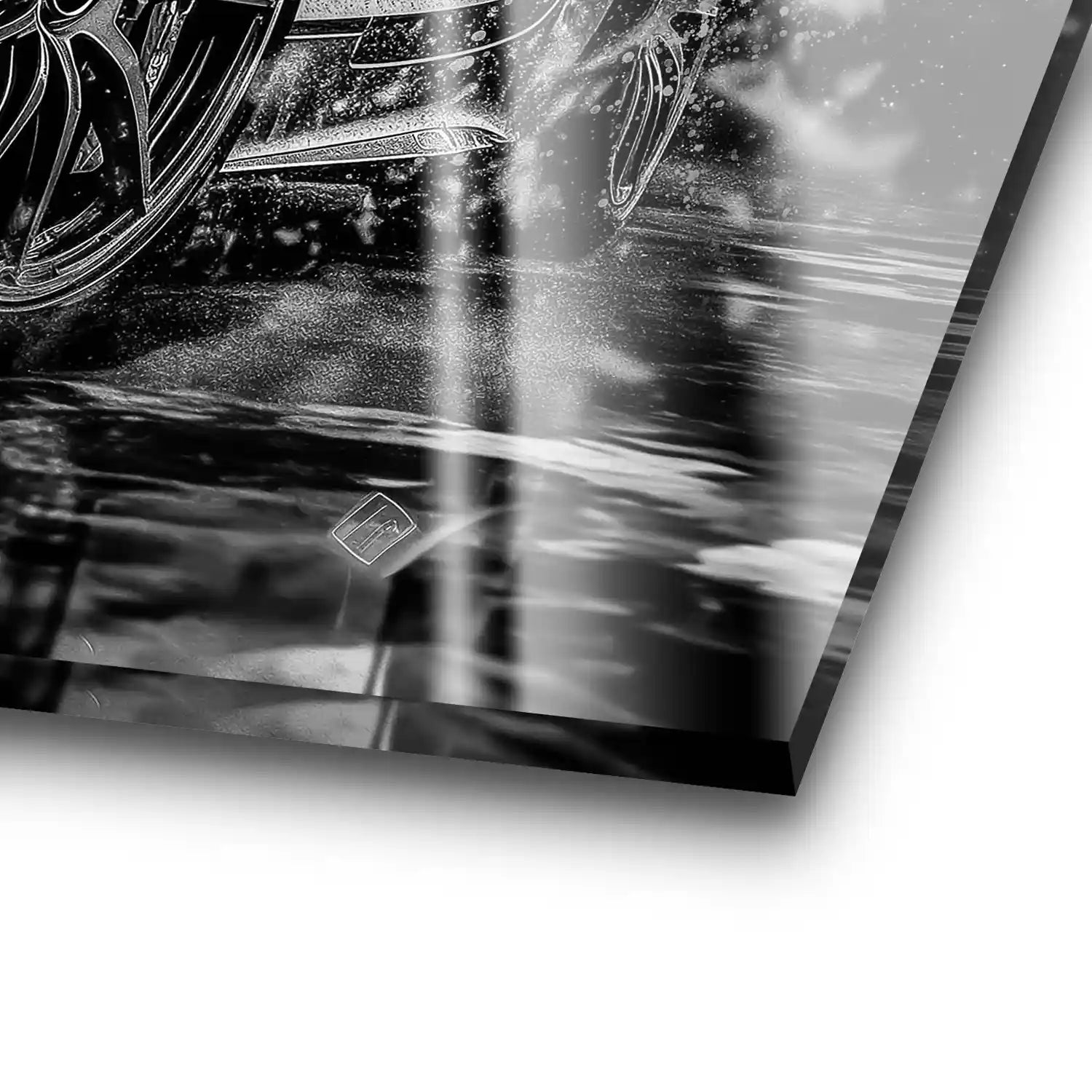 Mercedes AMG GT Dark Style Acrylglas Bild INGALERIE