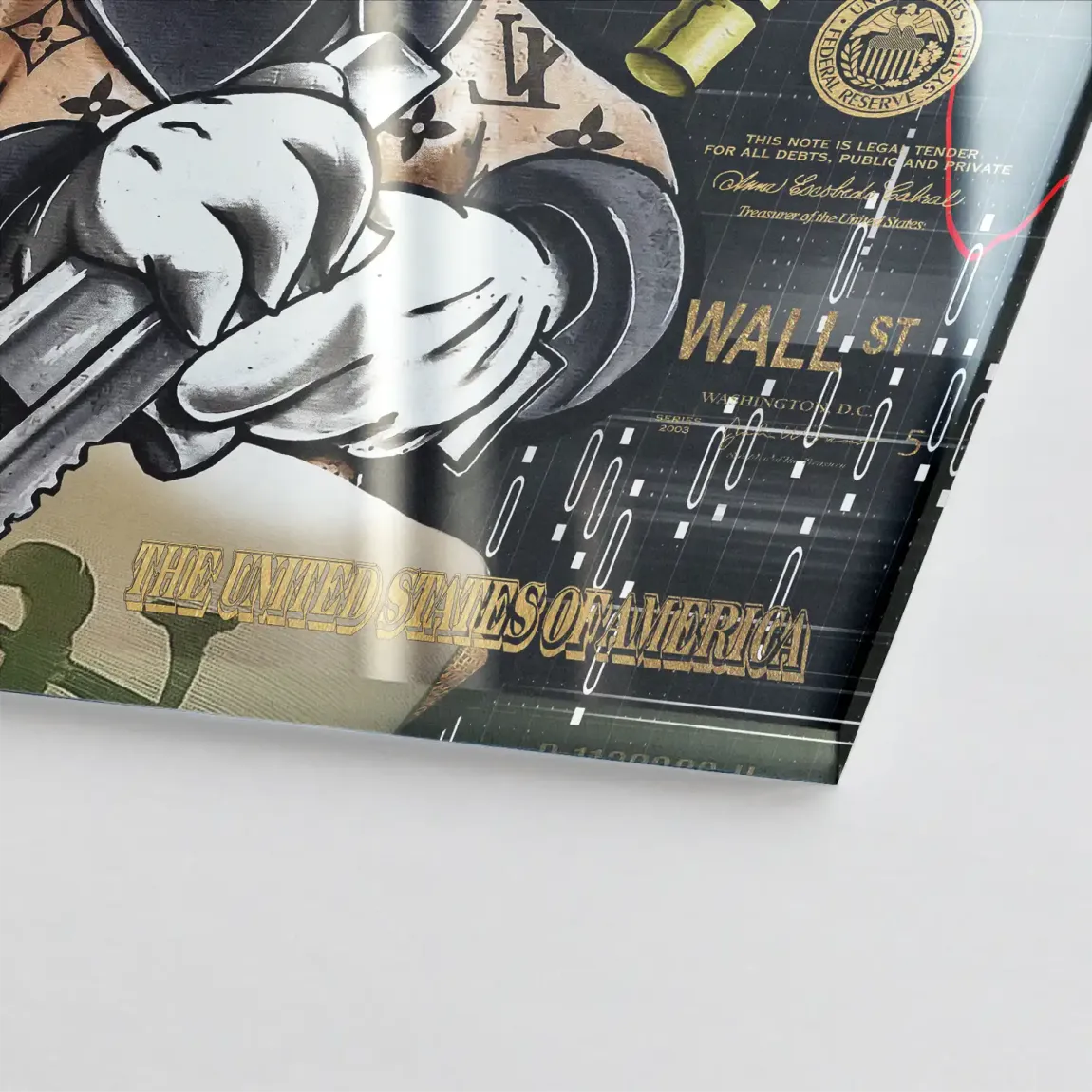 Financial Empire Duck Acrylglasbild