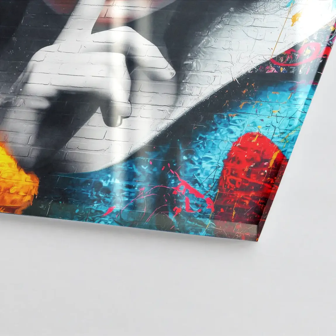 Schneewittchen Silent Pop Art Acrylglasbild
