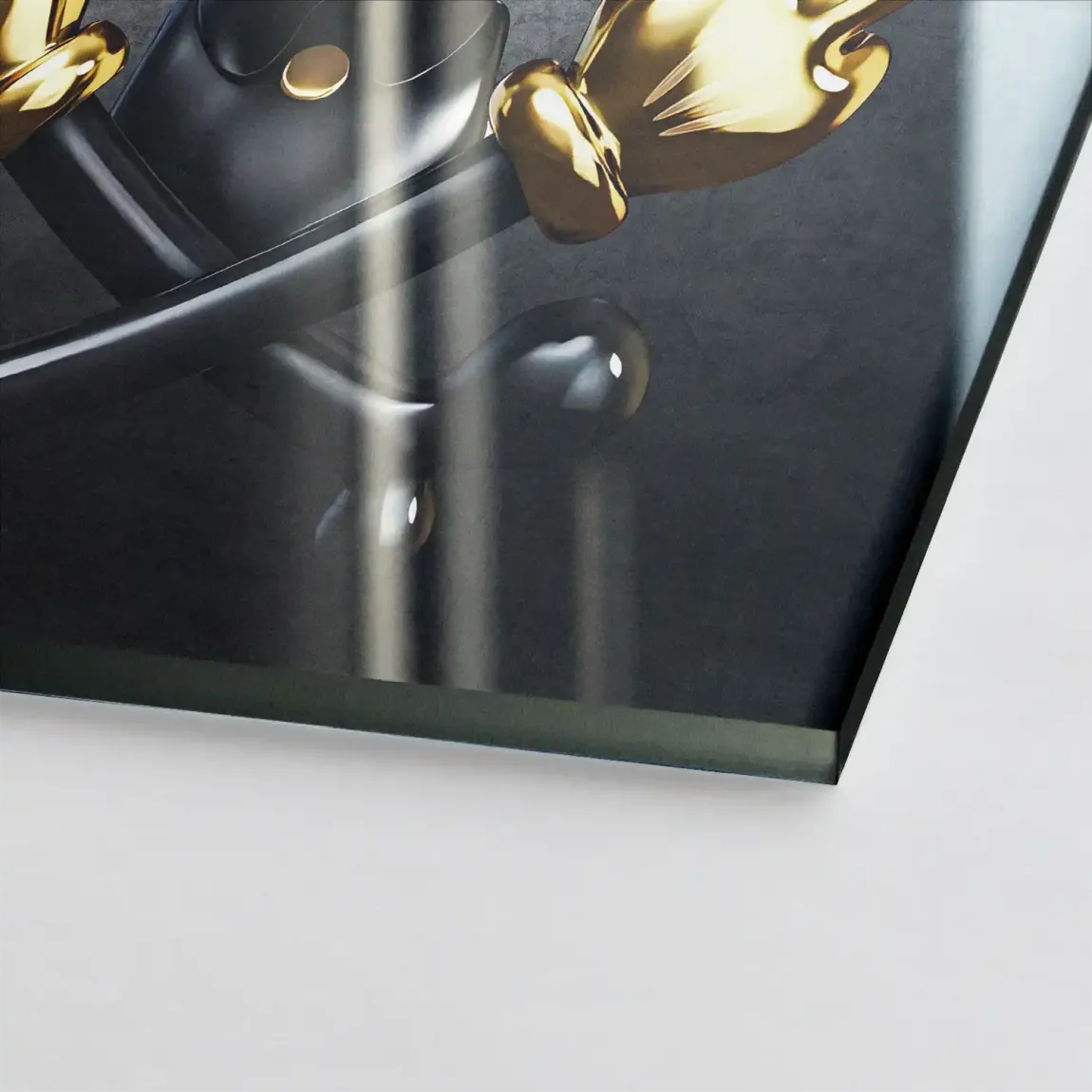 Dollar Vision Duck Acrylglasbild