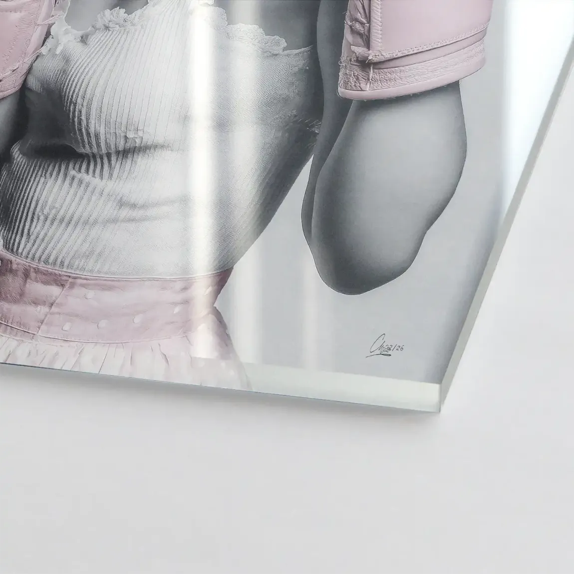 Marilyn Monroe Punch Acrylglasbild