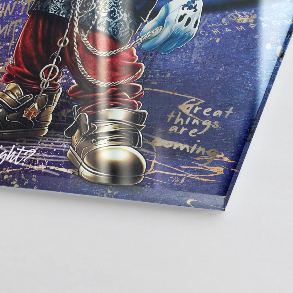 Micky Rockstar Acrylglas Bild INGALERIE