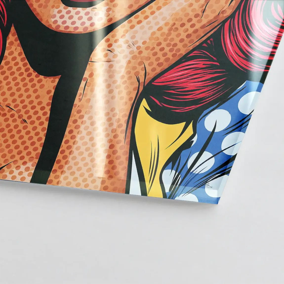 Pop Art Diva Acrylglasbild