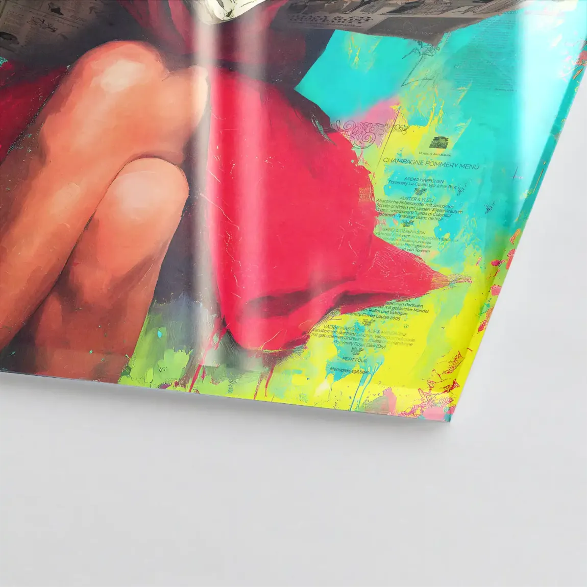Audrey News Pop Art Acrylglasbild INGALERIE
