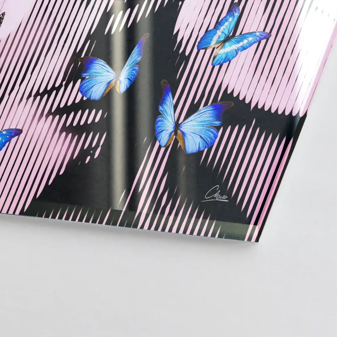 Silent Butterfly Acrylglasbild INGALERIE
