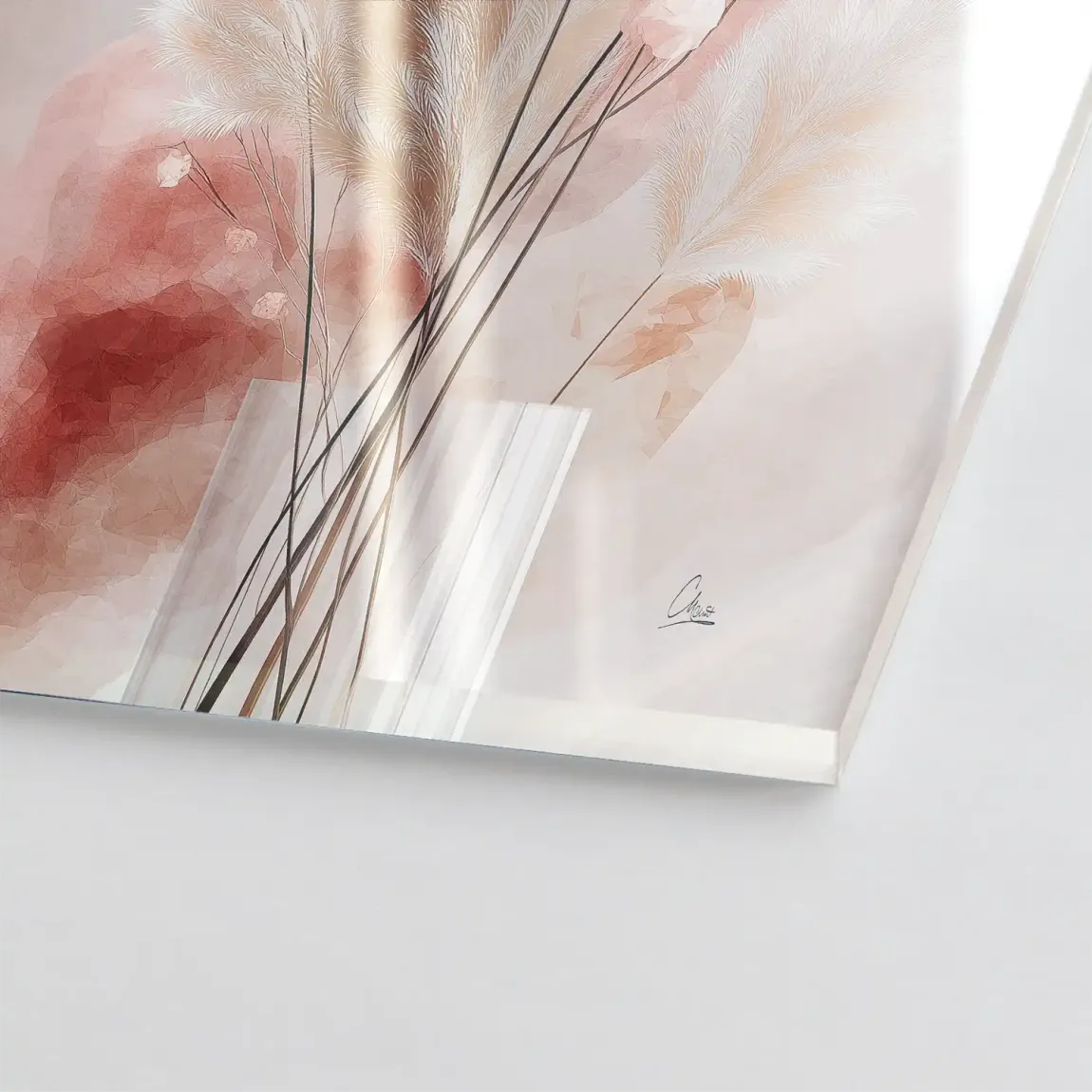 Amber Fields Acrylglasbild