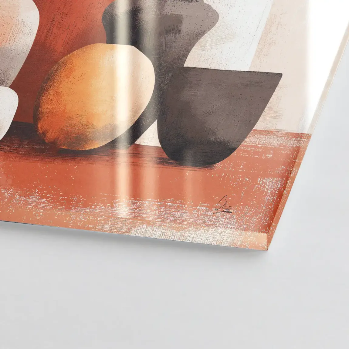 Terracotta Grace Acrylglasbild
